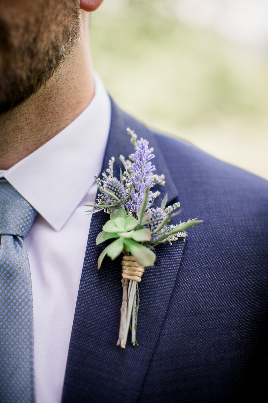 Boutonniere at these 2017 favorite weddings by Knoxville Wedding Photographer, Amanda May Photos.