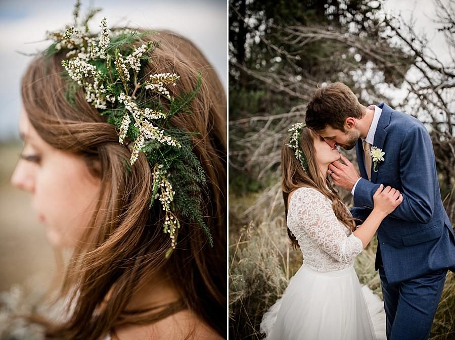 Head piece at these 2017 favorite weddings by Knoxville Wedding Photographer, Amanda May Photos.