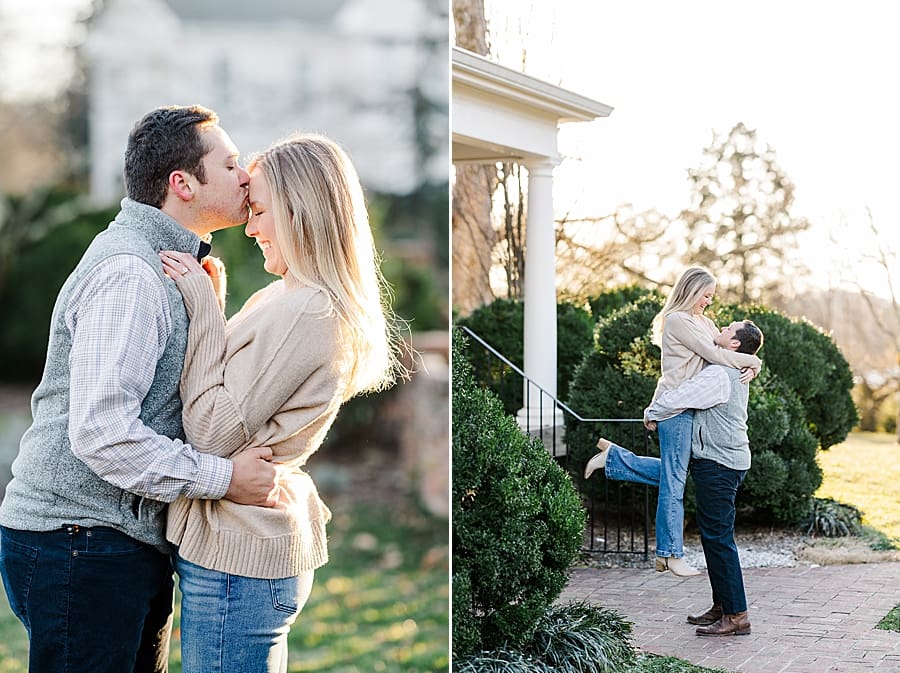 kiss on forehead