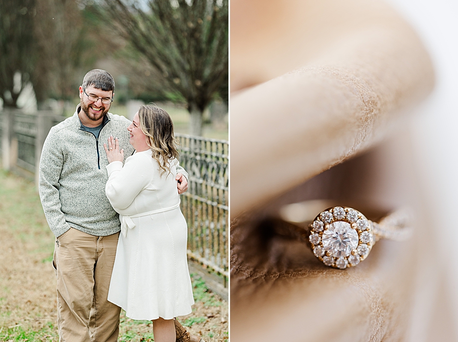 sequoyah hills engagement session