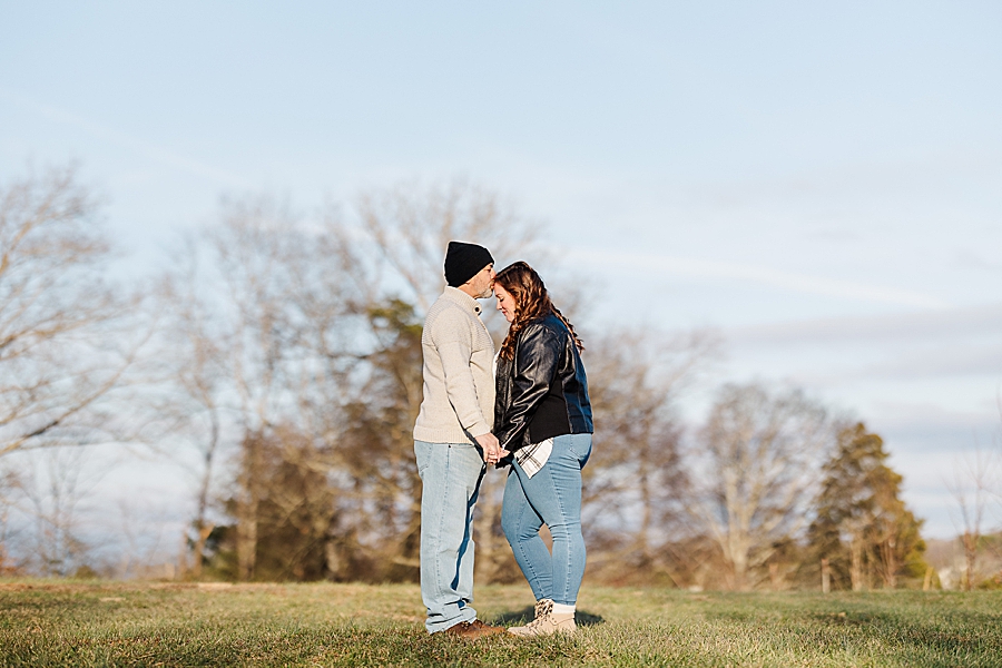 smoky mountain view engagement pictures