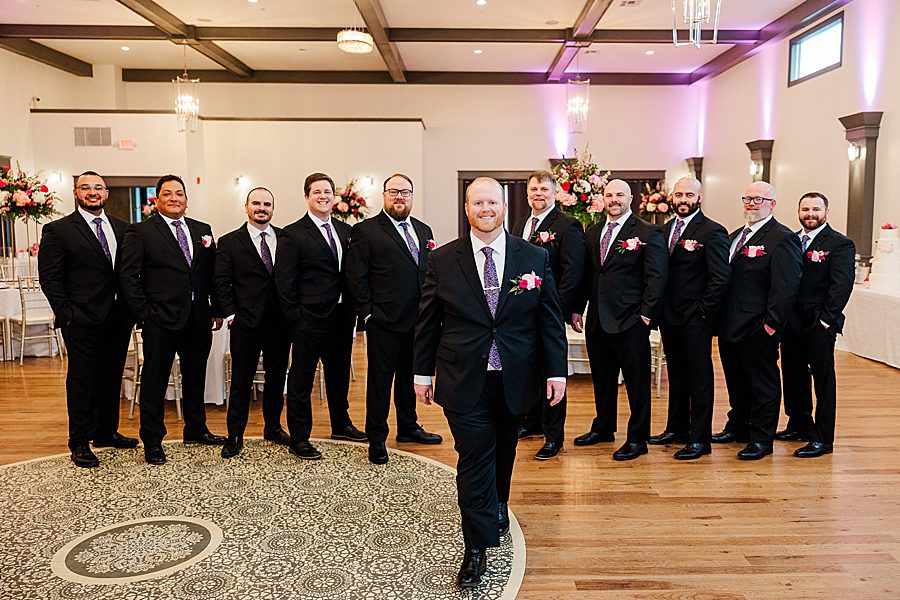 groom and groomsmen