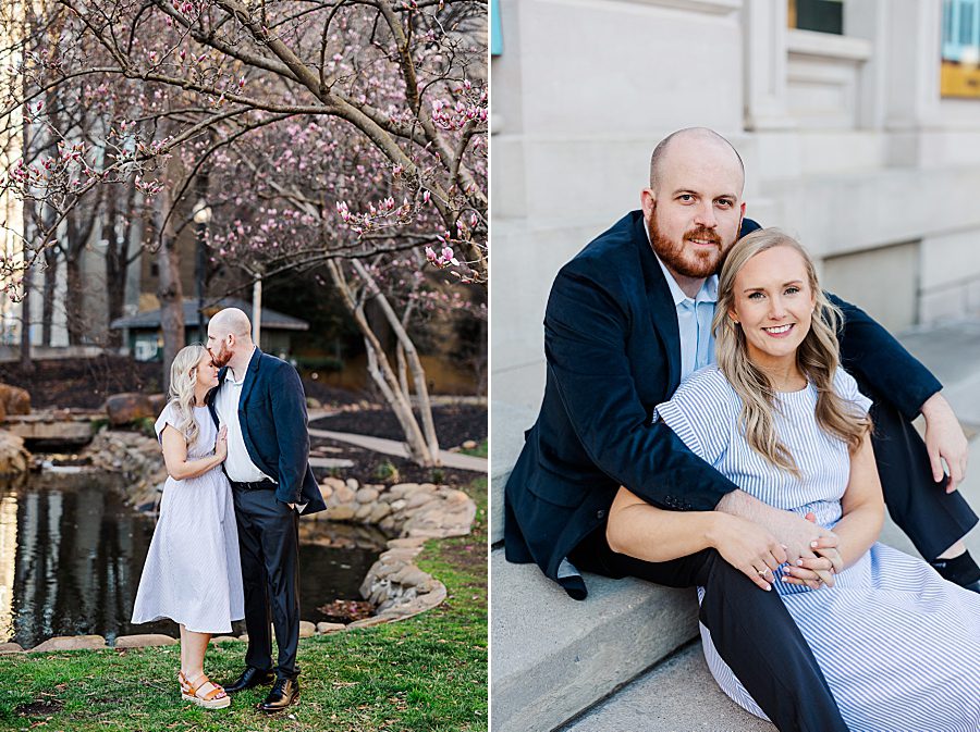 engagement session by associate photographer