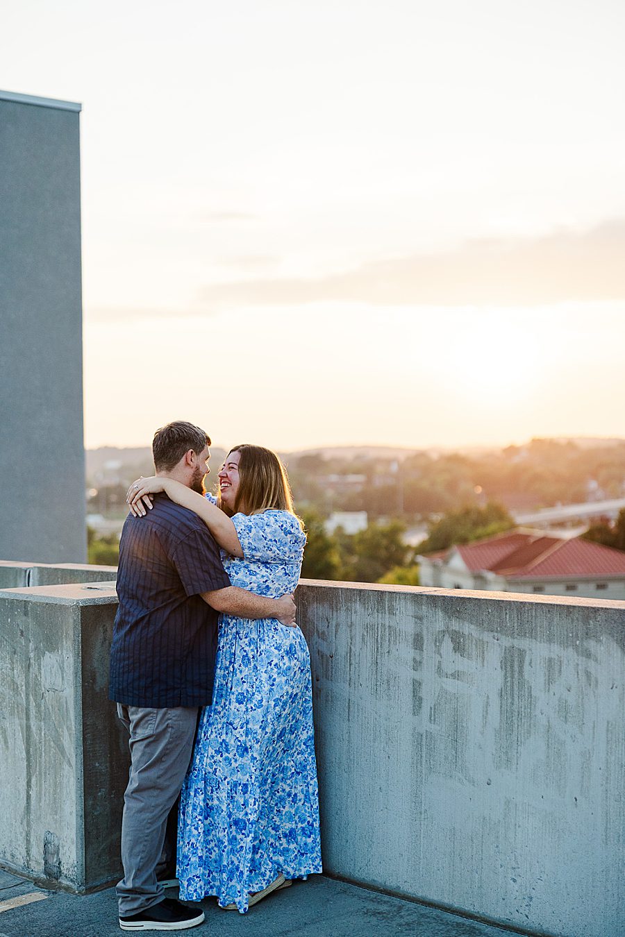 couple during golden hour