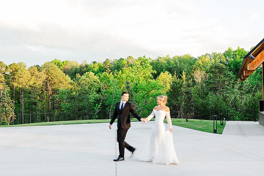 non-traditional wedding portraits at nichols heir