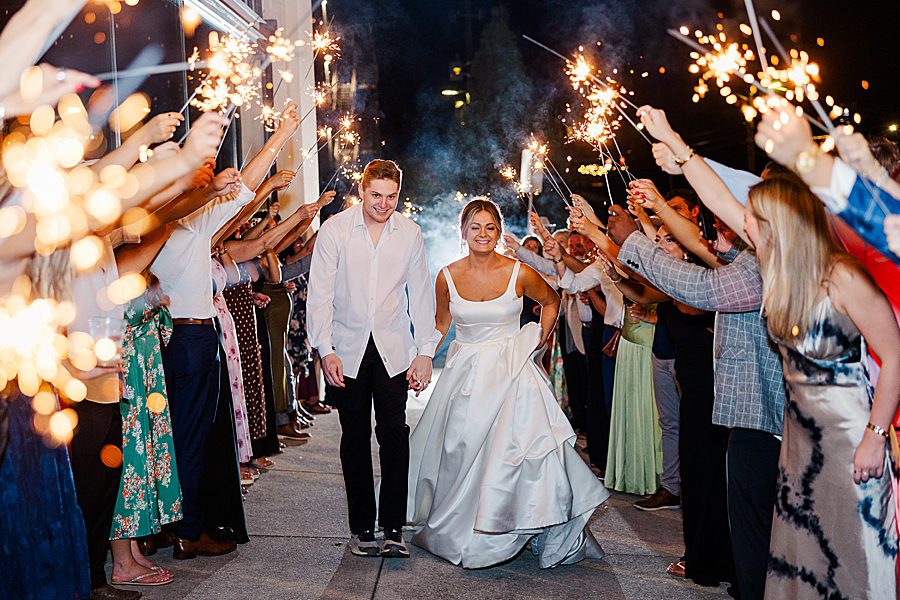 sparkler exit