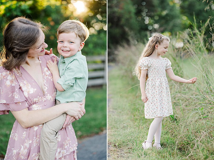 mom and son at lenoir city family session