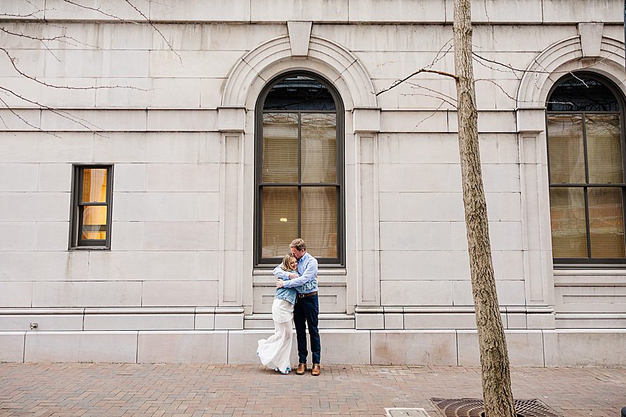 spring downtown knoxville engagement