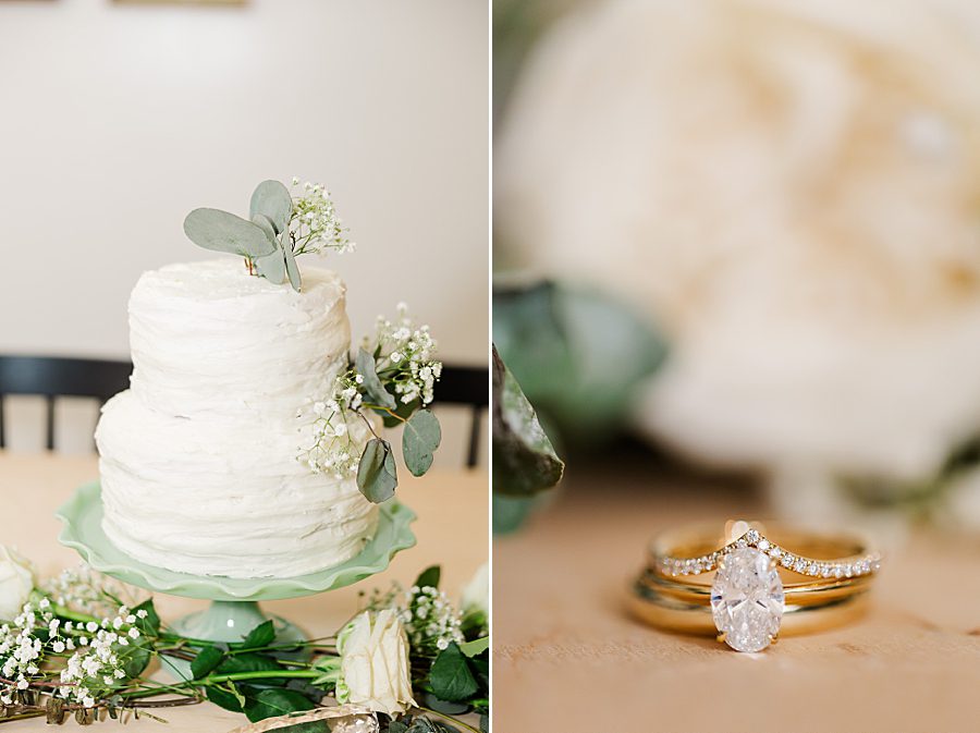 wedding ring detail photo