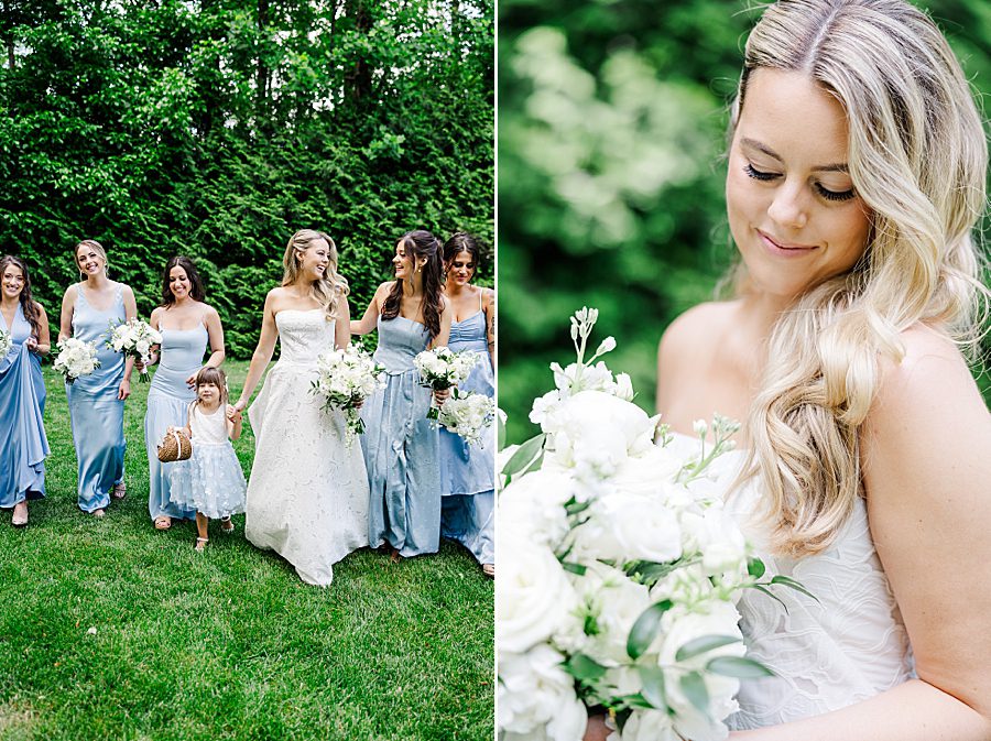 bridal portrait at dancing bear wedding
