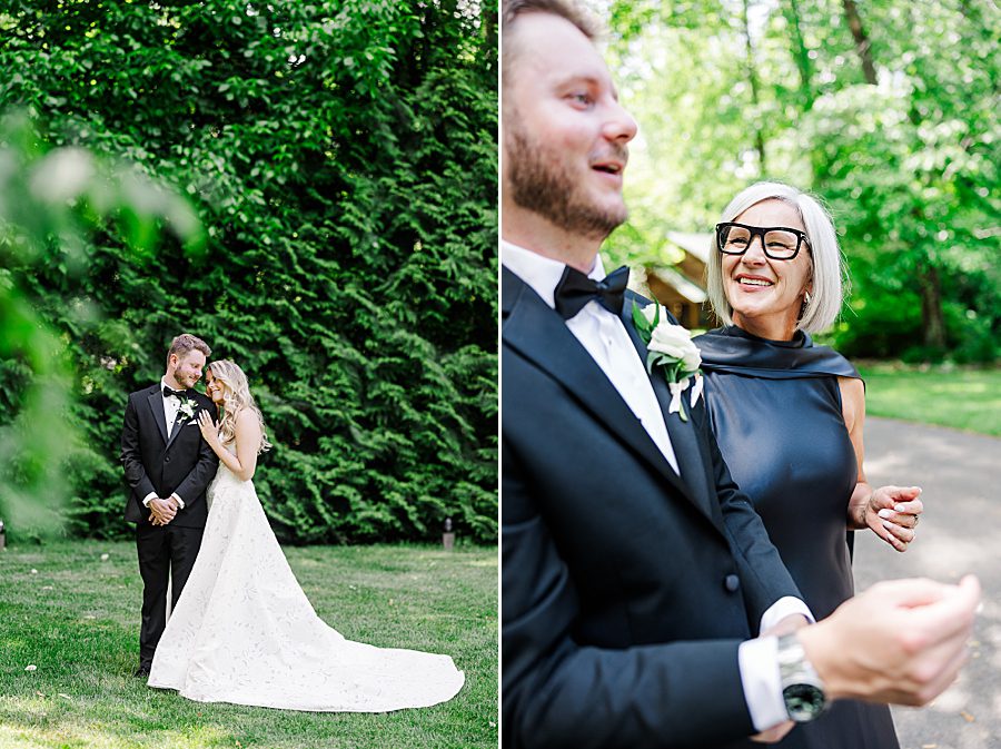 mother of the groom at dancing bear wedding