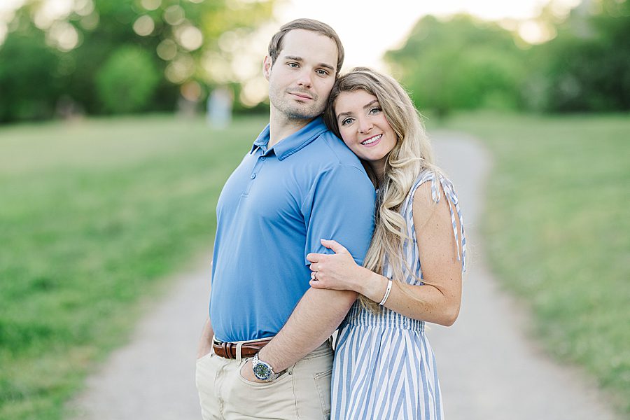 spring engagement at knoxville botanical