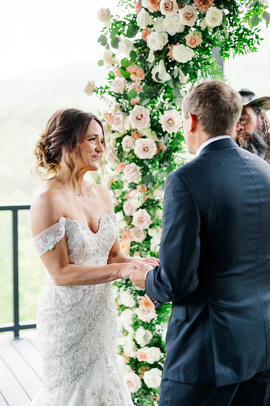 bride on wedding day