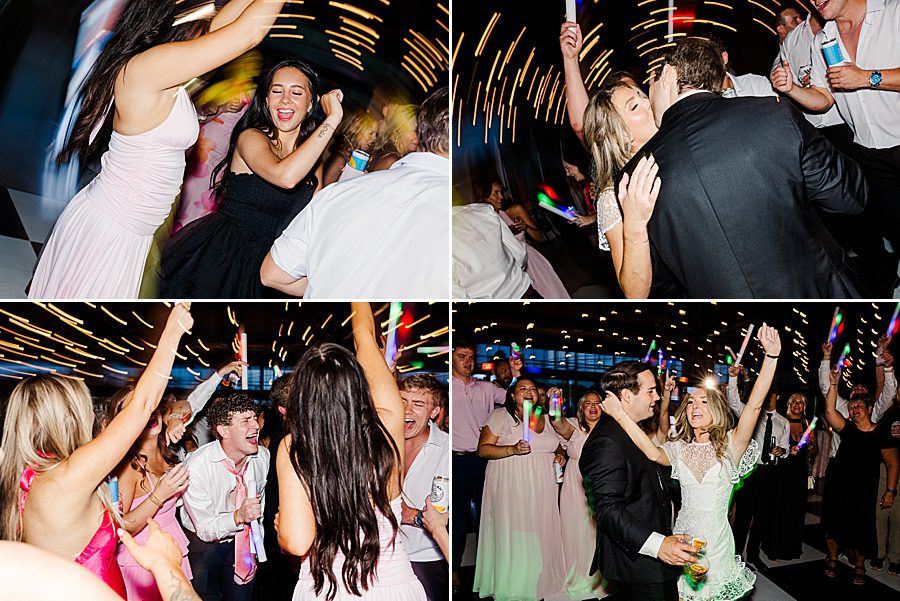 collage of reception 