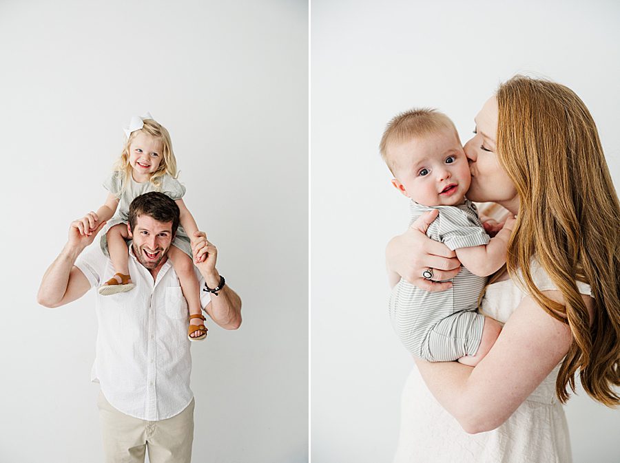 white room family session