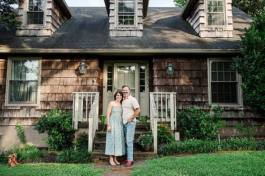horse farm engagement session