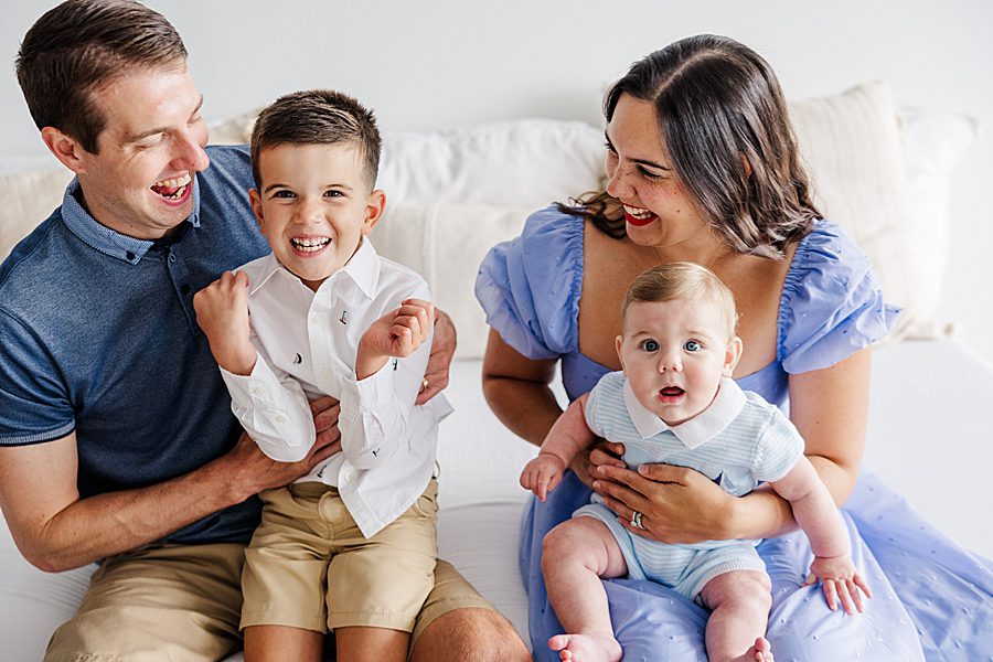 white room family session