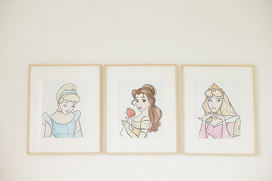 disney princess art prints