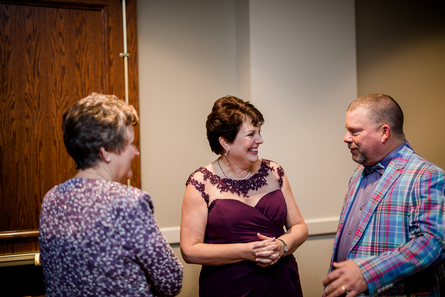 Historic Westwood in Knoxville, TN mother of bride laughing photo.