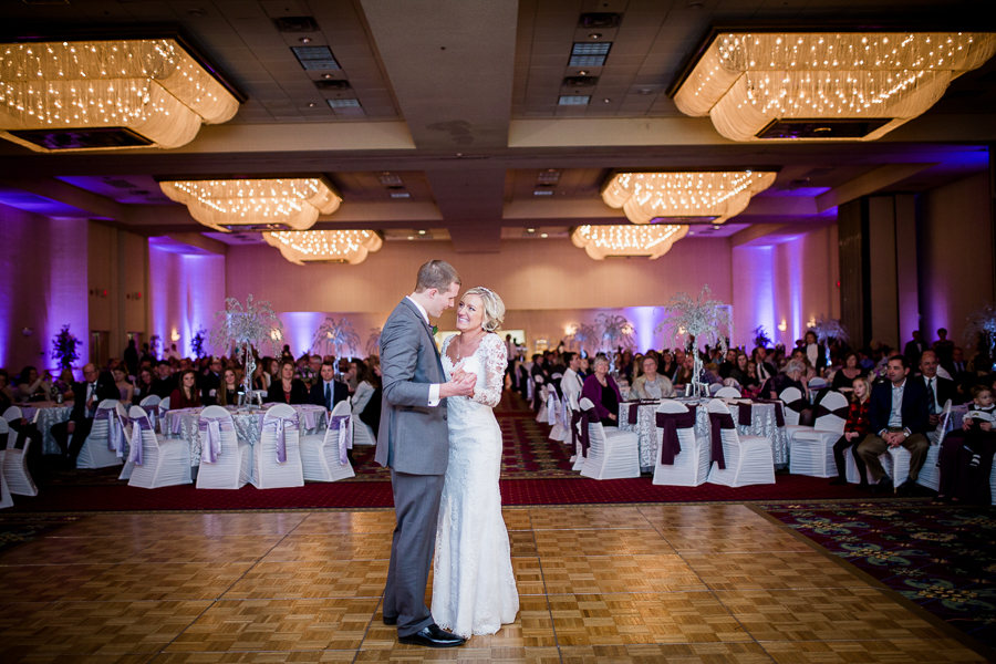 Historic Westwood in Knoxville, TN first dance wide shot photo.