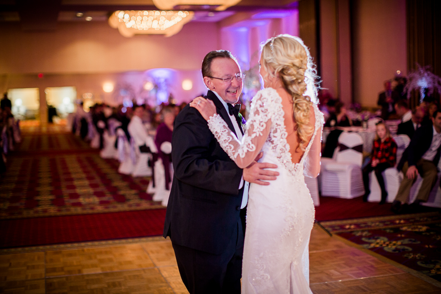 Historic Westwood in Knoxville, TN father daughter dance photo.