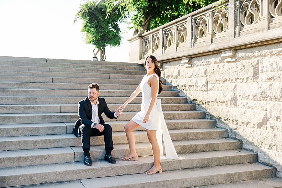 engagement session at biltmore estate