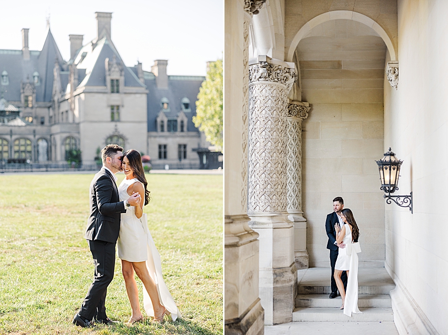 golden hour at biltmore estate