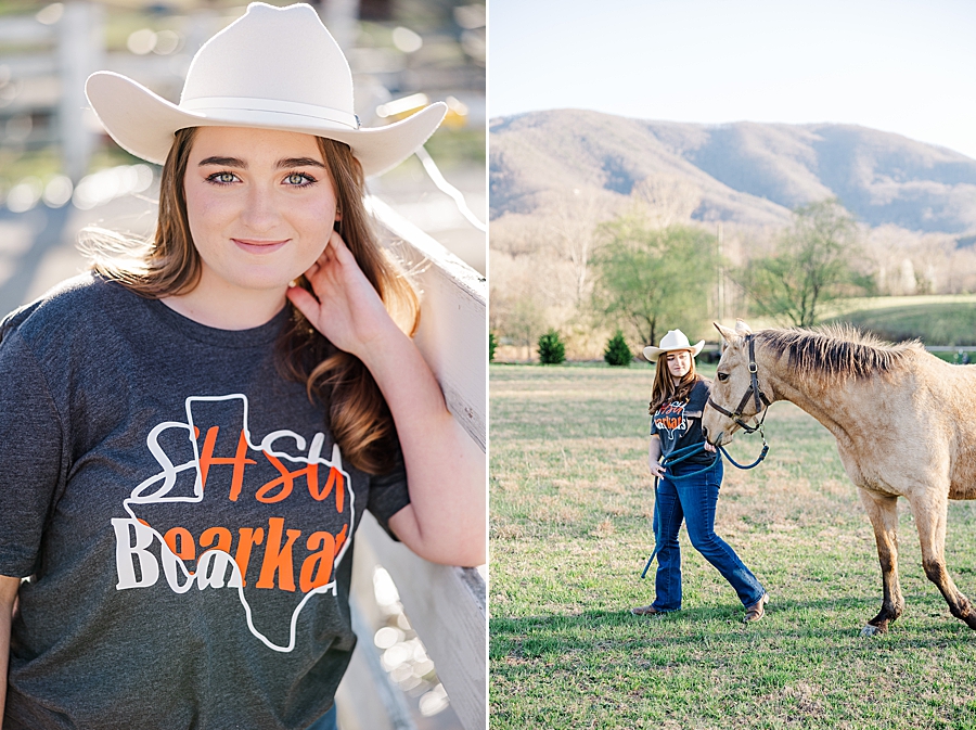 senior photos at blairs valley ranch