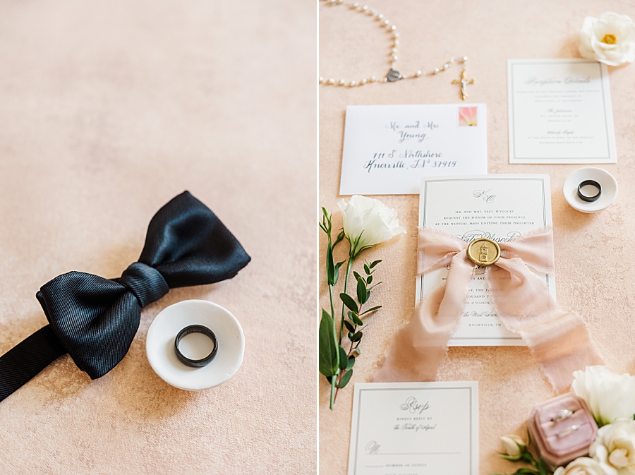 Wedding invitations at Julianna Wedding by Amanda May Photos
