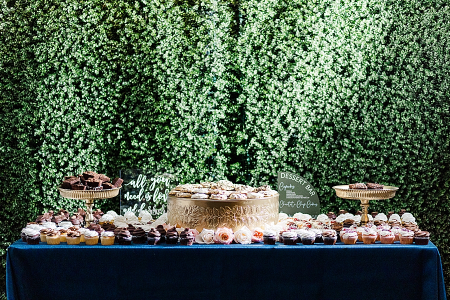 Dessert table at Wedding by Amanda May Photos