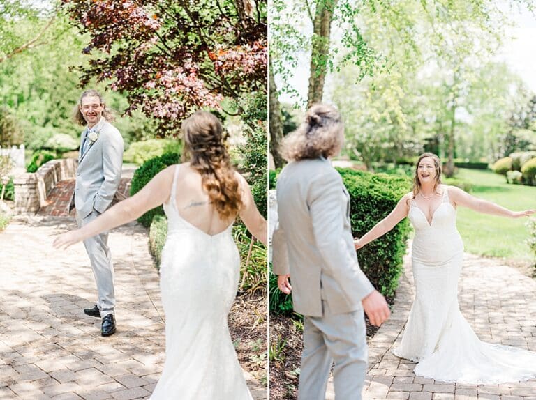 Rainbow at Castleton Farms Wedding by Amanda May Photos
