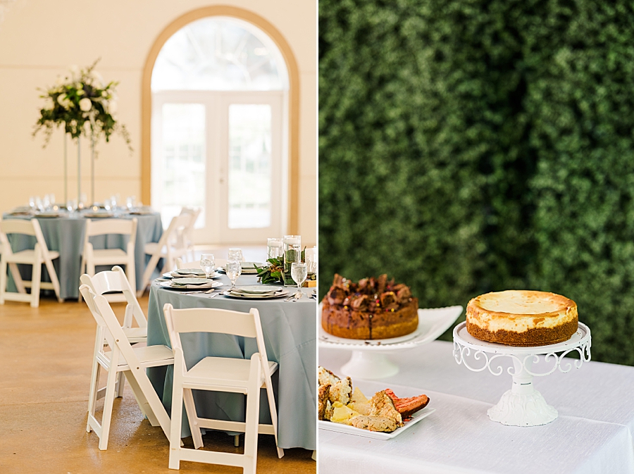 Cake details at Castleton Farms Wedding by Amanda May Photos