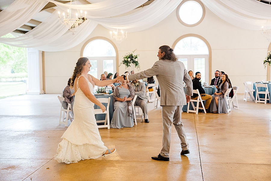 Dancing at Castleton Farms Wedding by Amanda May Photos