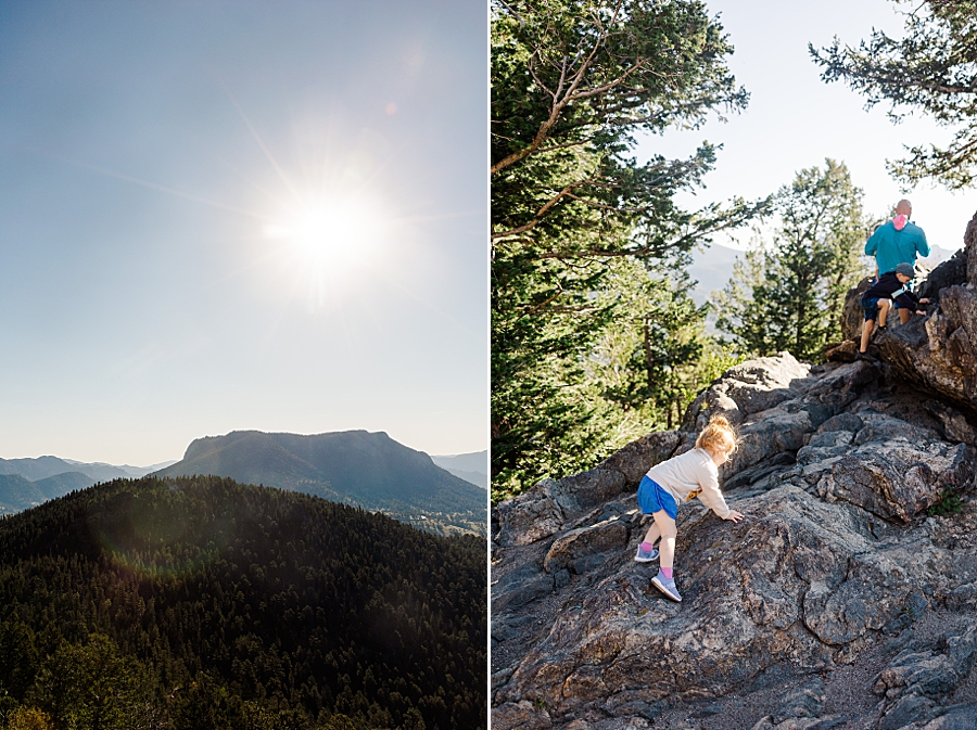 The Upper Ridge Road in the Rocky Mountain National Park by Knoxville Wedding Photographer, Amanda May Photos.