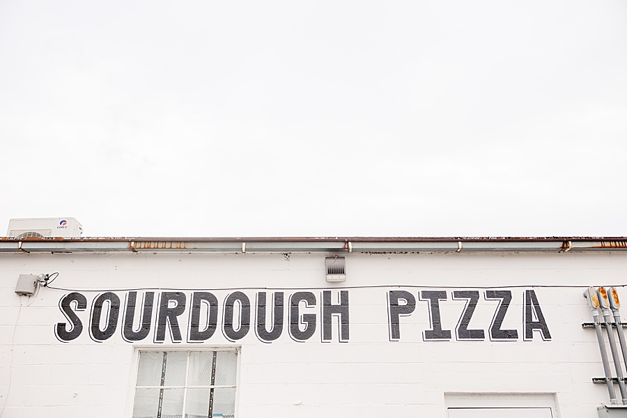 Sourdough Pizza logo by Amanda May Photos