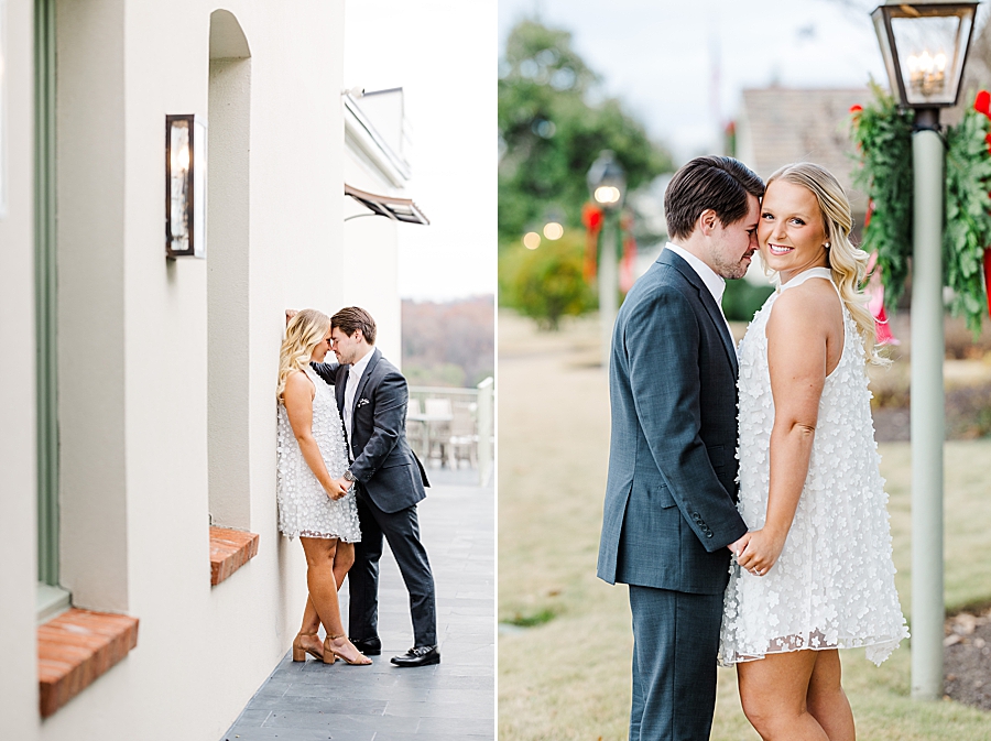 white building at cherokee country club engagement