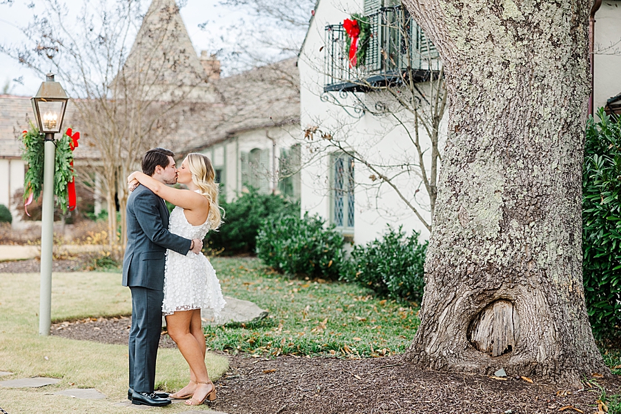 christmas at cherokee country club engagement