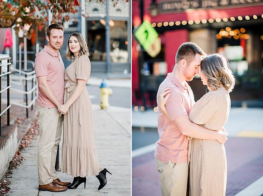 Black boots at this Knoxville engagement session by Knoxville Wedding Photographer, Amanda May Photos.