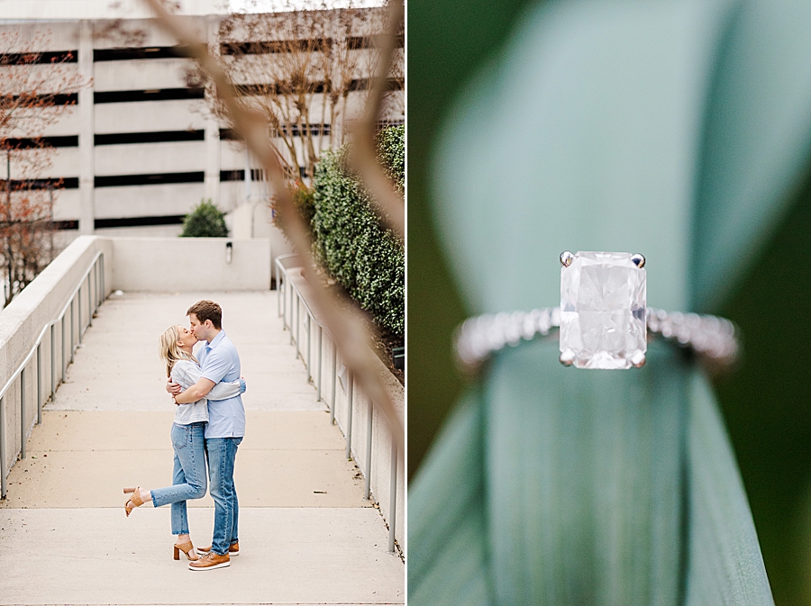 rectangle diamond downtown knoxville engagement