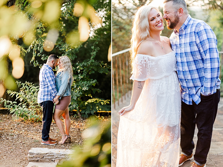 golden hour at this fair engagement session