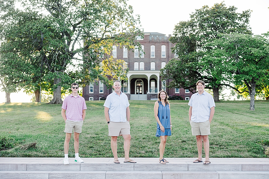 family session at lakeshore