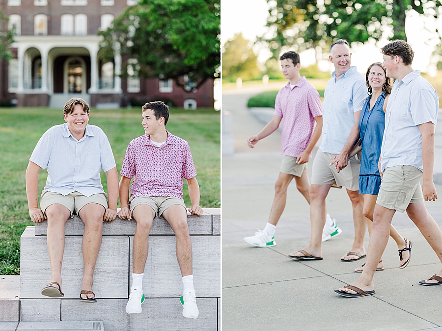 family session at lakeshore park