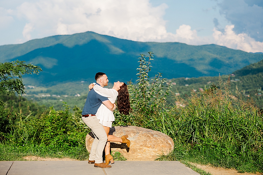 couple on foothills parkway