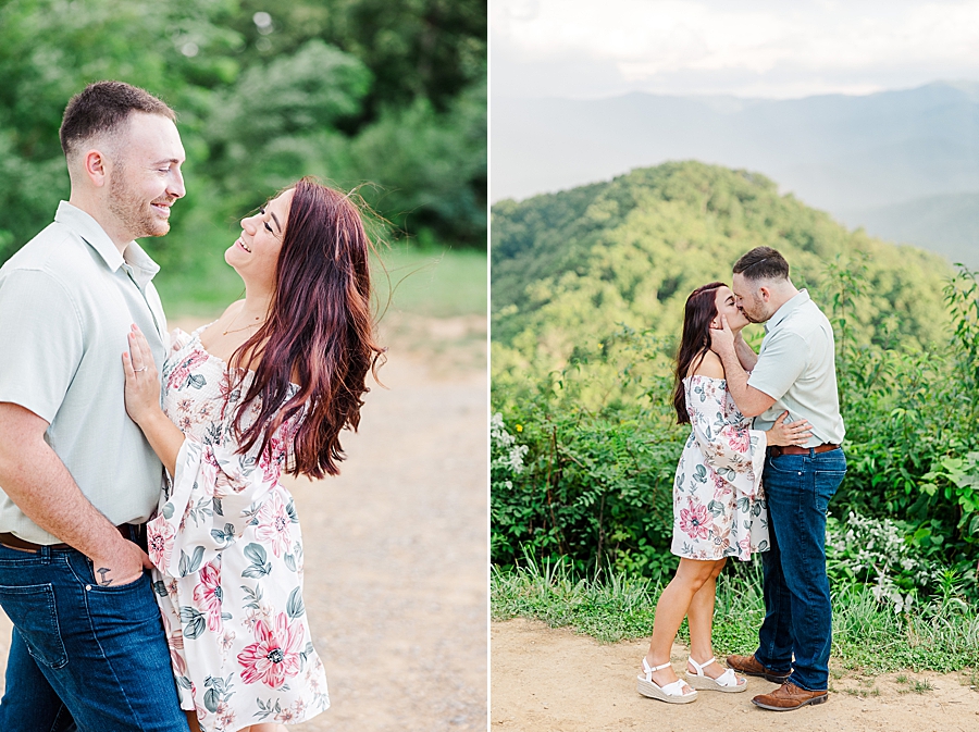 kissing on foothills parkway