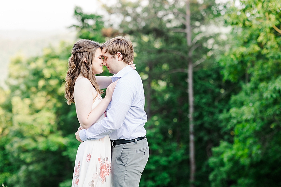 foothills parkway engagement session