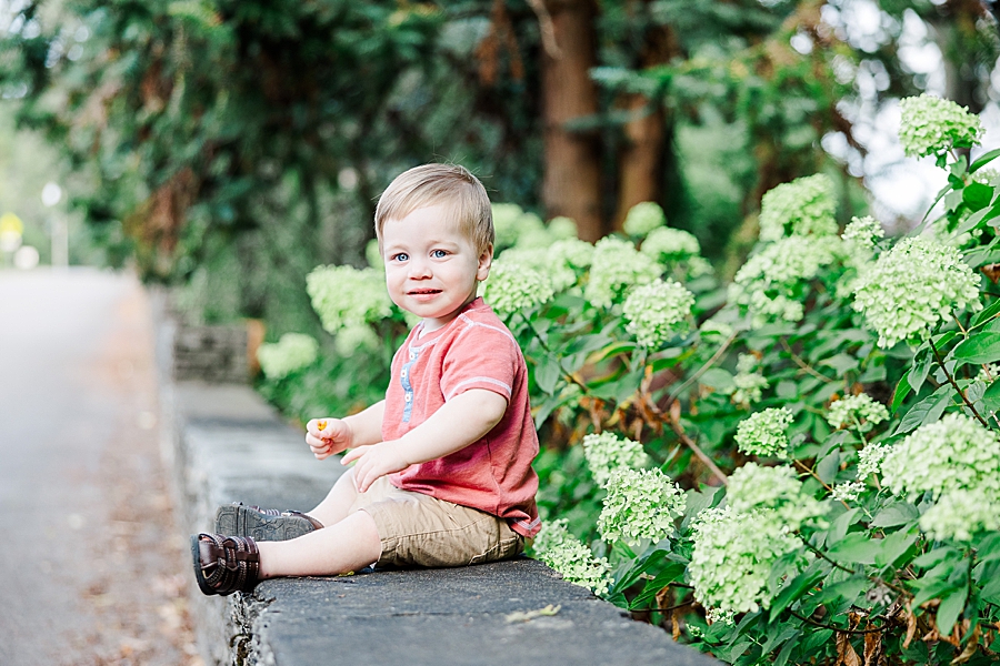 knoxville botanical garden family session