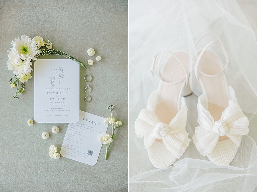 Invitations at Marblegate Wedding by Amanda May Photos