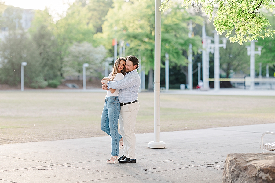 knoxville engagement session at world fair site