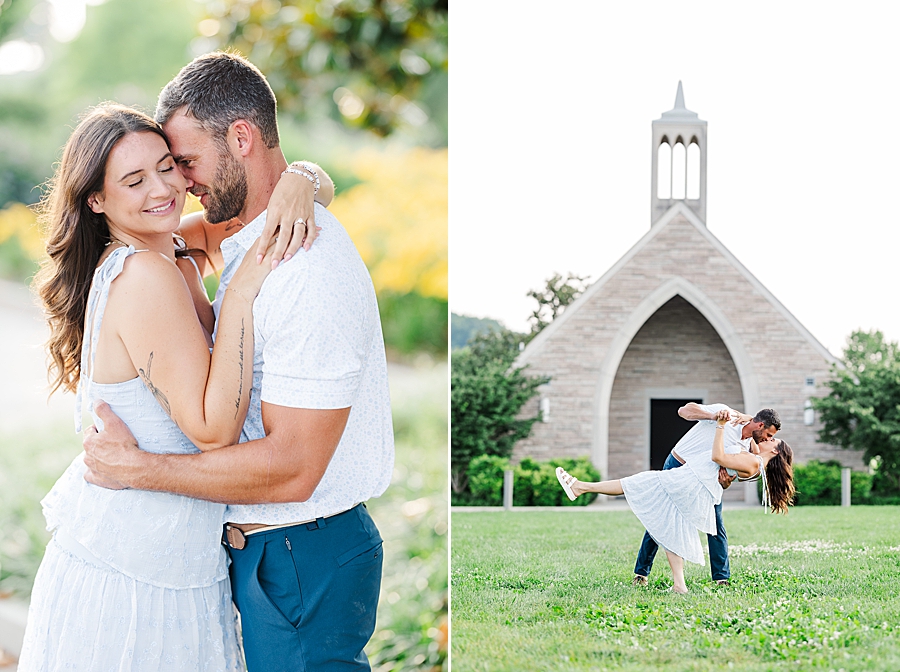 lakeshore park engagement session