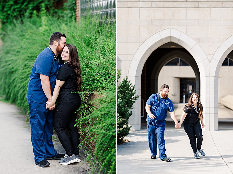 kiss on the temple